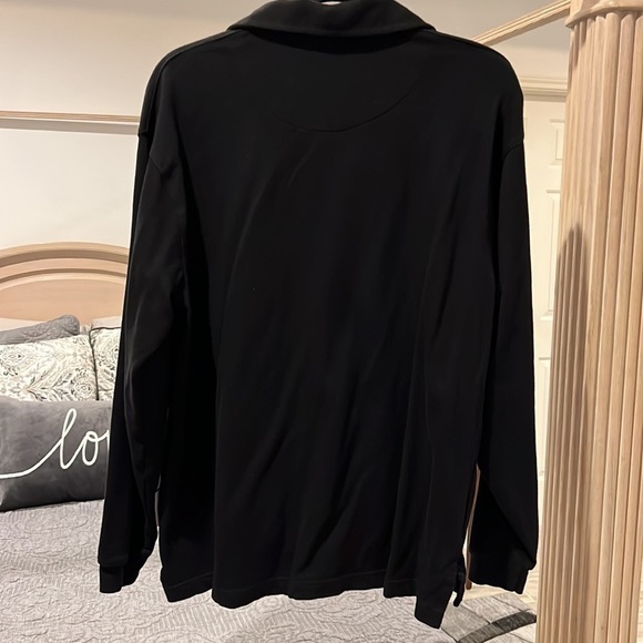 Walt Disney World Mens Black Mickey Mouse Long Sleeve Collared Shirt Size Large - Picture 6 of 11